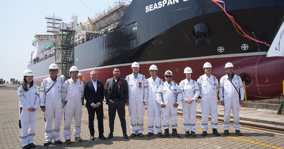 Seaspan Launches Second LNG Bunkering Vessel to Deliver Low-Carbon Energy Solutions 