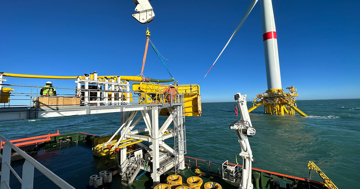Asso.subsea Completes Cable Installation for Floating OW Pilot Project