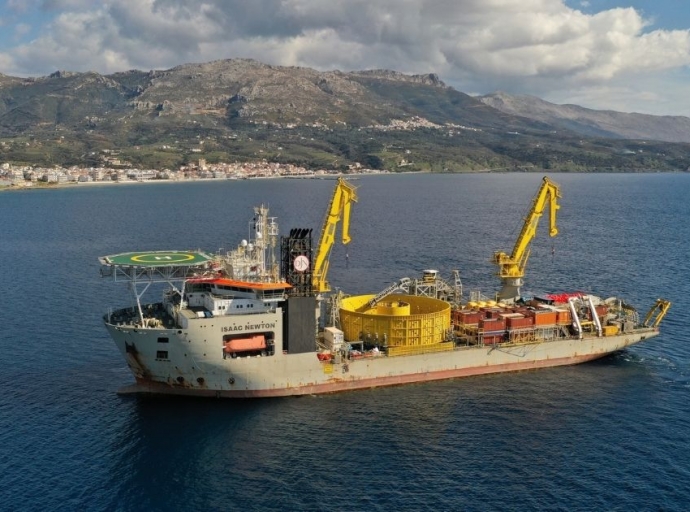 Jan De Nul Connects Crete to the Greek Mainland