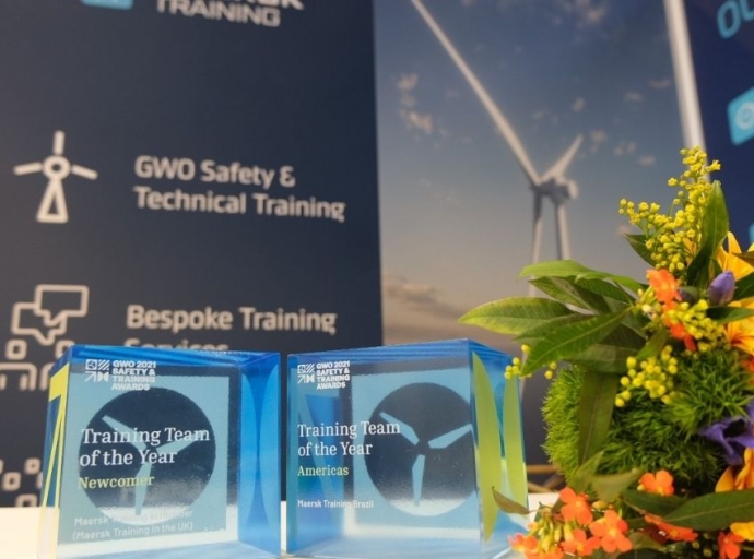 Maersk Training Wins Two Global Wind Organization (GWO) Safety & Training Awards