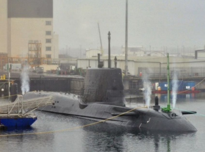 Testing the Latest Astute Class Submarine