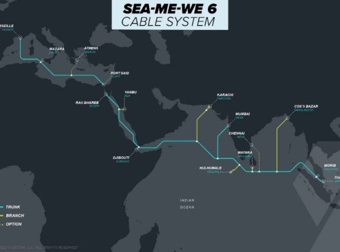 SubCom to Install New Subsea Cable System for SEA-ME-WE 6 Consortium
