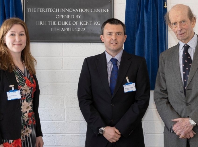 New Feritech Innovation Centre Opens by HRH the Duke of Kent