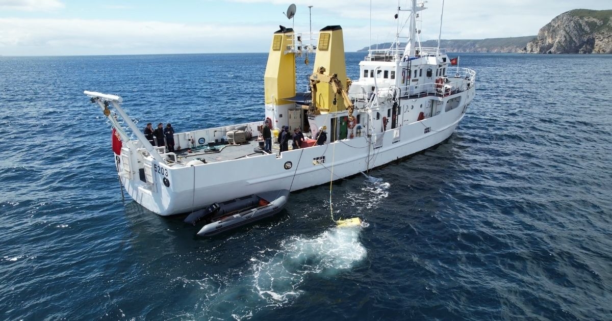 Portuguese Navy Hydrography Training with EQS Falcon ROV