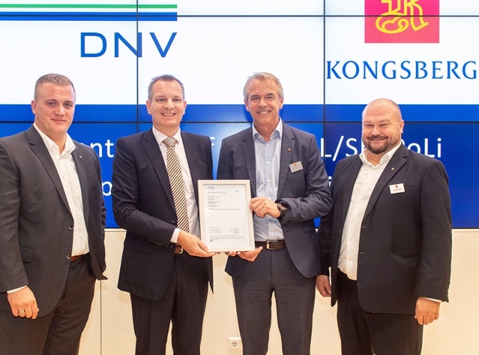 DNV Awards Kongsberg Maritime first EPL/ShaPoLi Type Approval