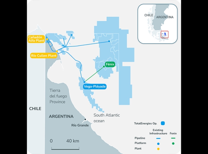 TotalEnergies Launches Fenix Offshore Gas Project in Argentina