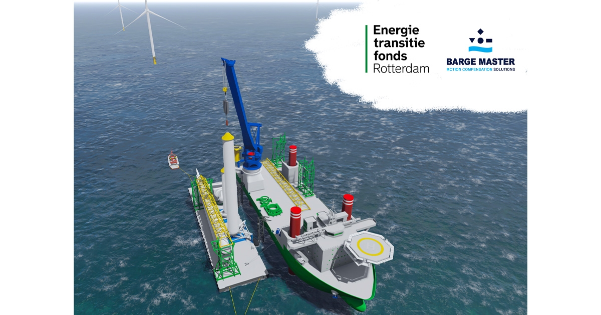 Barge Master Receives €7,5 million for a More Efficient Installation of Offshore Wind Farms