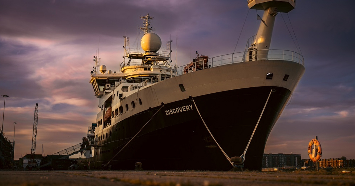 RRS Discovery Begins 9,000-Mile Voyage to Explore Remote Ocean Depths