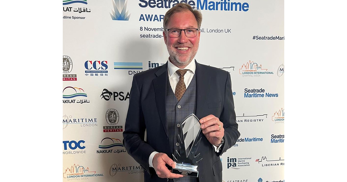 Corvus Wins the Seatrade Marine Technology Award 2022