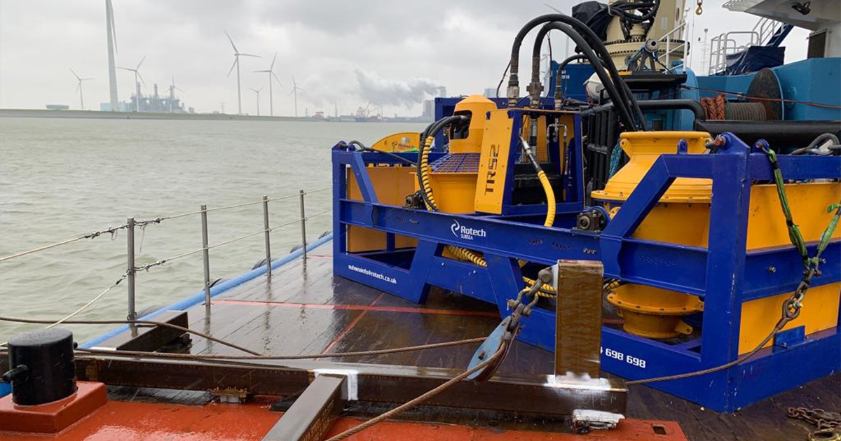 Rotech Subsea Completes German Offshore Wind Farm Cable Burial Operations