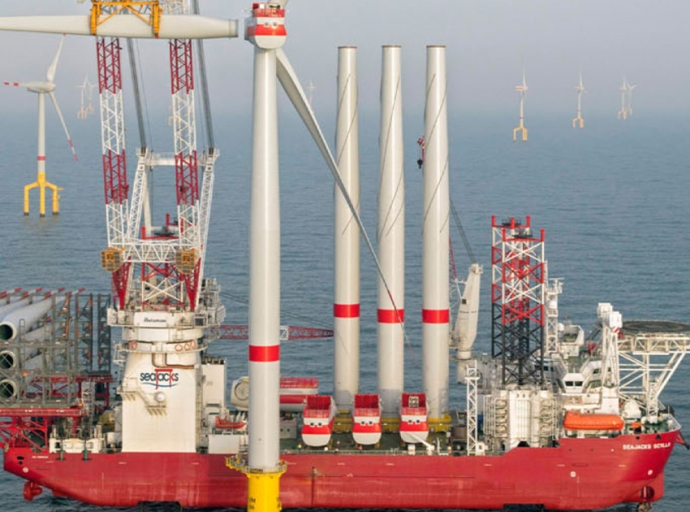 Seajacks Signs Initial Installation Contract for Newbuild WTIV