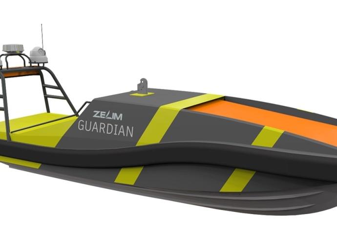Metal Cut on World's First Unmanned Fast Rescue Craft
