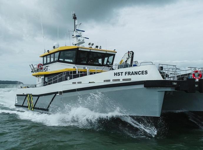 HST Marine Takes Delivery of Second UK-Built Hybrid-Electric CTV