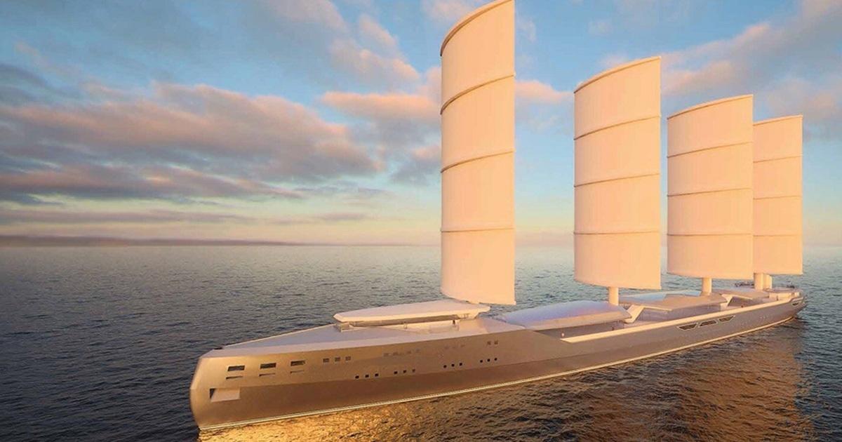 Future Cargo Ships to be Powered by Wind to Fight Climate Change