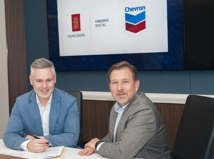 Chevron to Digitize Its Global Assets Using Kongsberg Digital's Digital Twin Technology