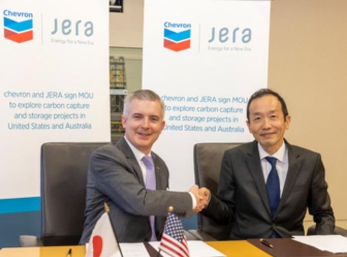Chevron and JERA Sign MoU to Explore CCS Projects in the US and Australia