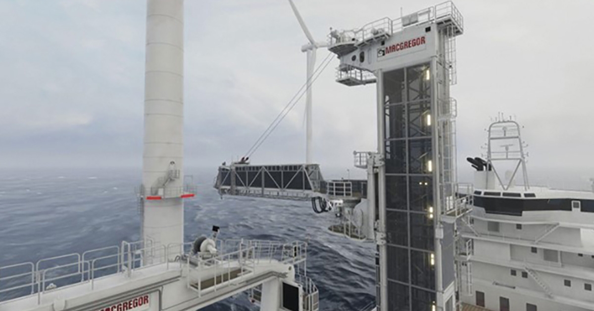 MacGregor Extends Its Run of Orders for Walk-to-Work Gangway Technology from Edda Wind