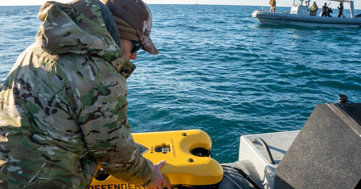 U.S. Navy Chooses VideoRay Mission Specialist Defender as Standard for High-Performance Man-Portable Underwater Robot