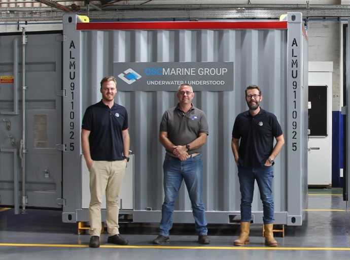Unique Group Delivers Fully Bespoke Nitrox Commercial Diving System to OSC Marine