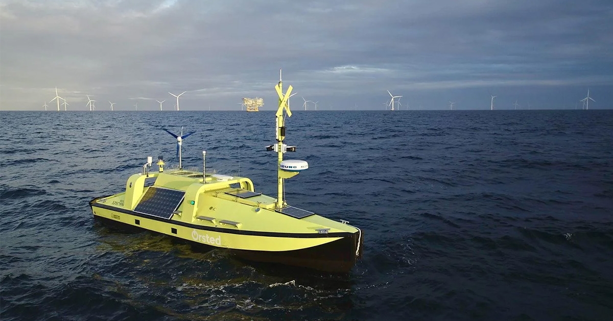 Ørsted Invents and Patents Uncrewed Surface Measuring Vessel