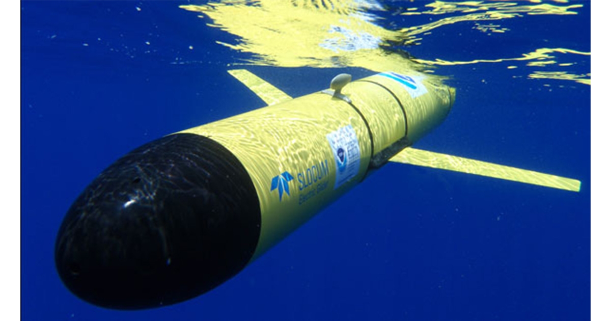 Teledyne Slocum Glider Successfully Deployed from a US Navy Helicopter