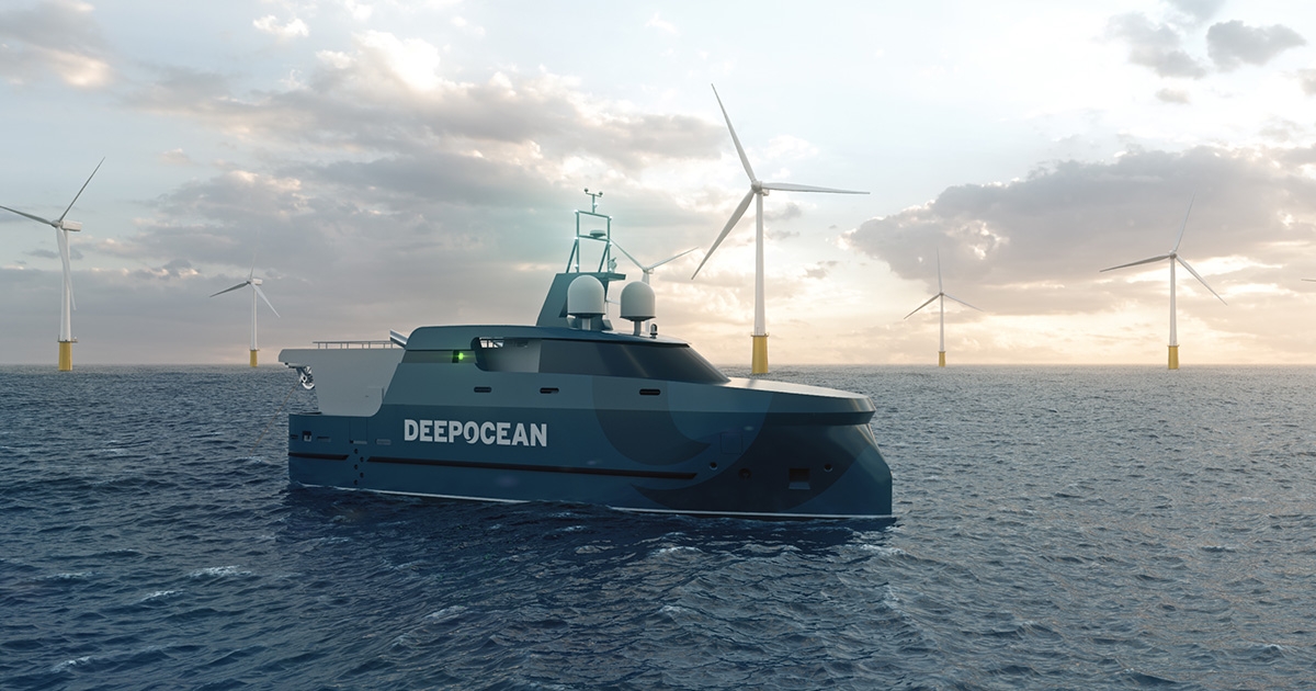 DeepOcean Charters Unmanned Vessel for Subsea IMR Work
