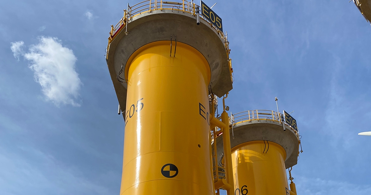 Enerpac TP Leveling and Fixation System for Calvados Offshore Wind Farm