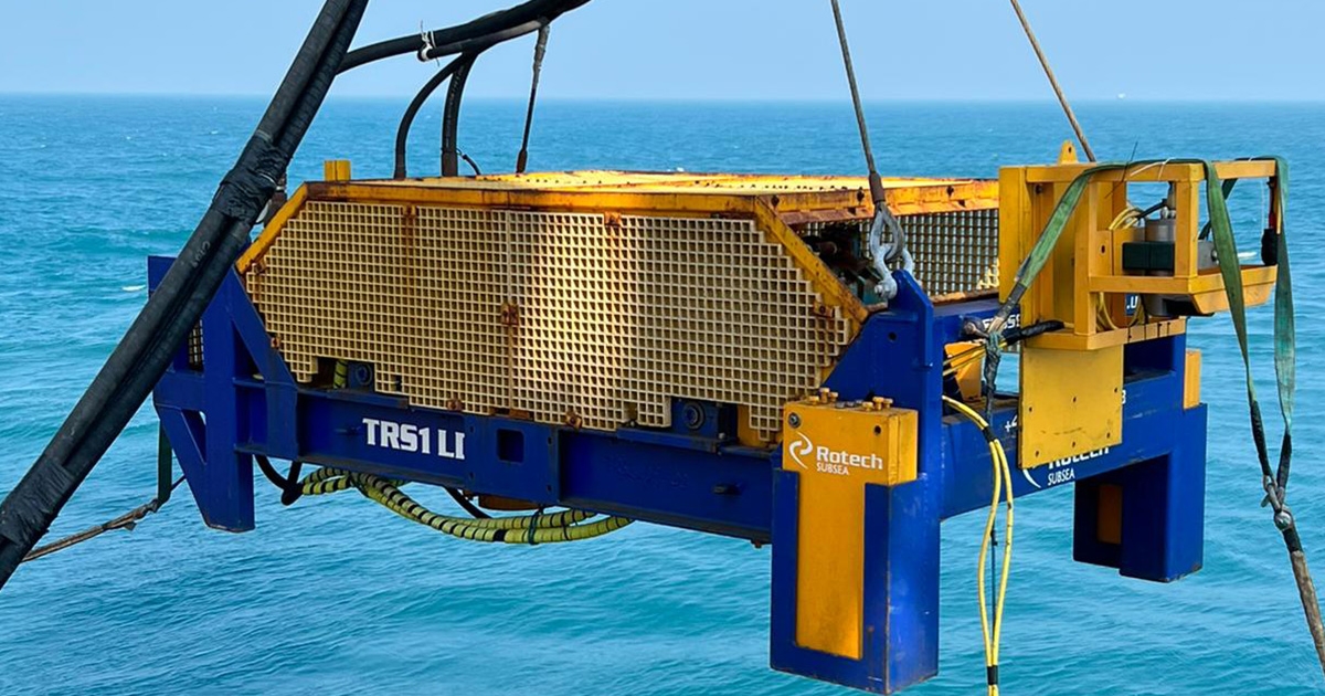 Rotech Subsea Wraps Up Key UK Fiber Optic Cable Lowering