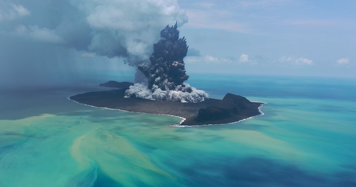 Hunga Volcano Eruption Triggered the Fastest Underwater Flows Ever Recorded
