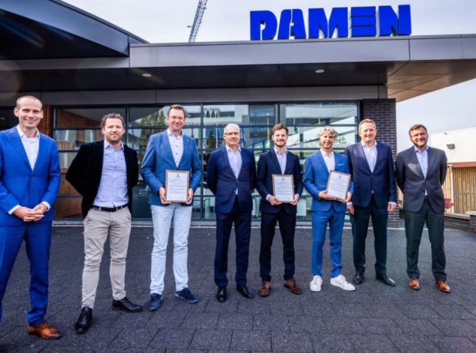 Damen Wins Class and Flag States AiP for Future Methanol-Fueled Workboats
