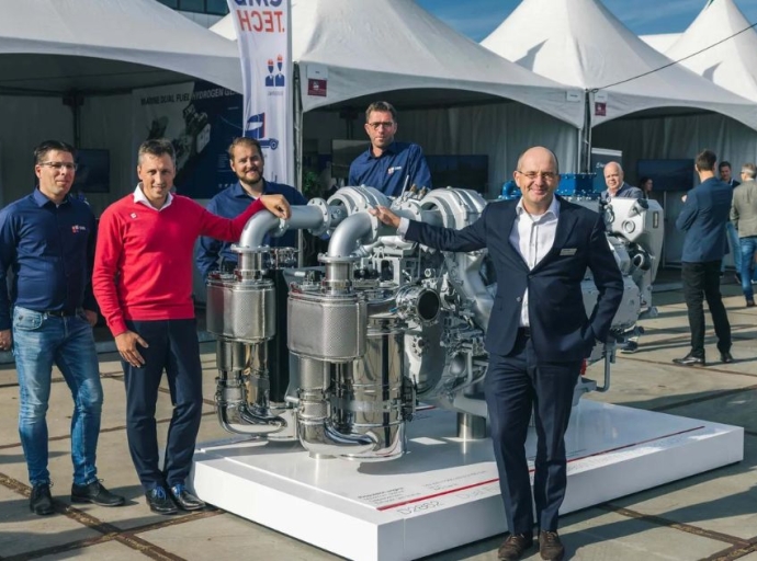 CMB.TECH and DBR Build First Marine Dual Fuel Hydrogen Gensets