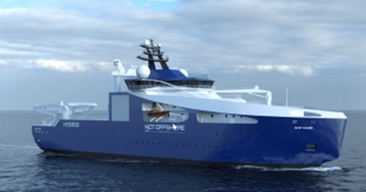 Hybrid Propulsion Package for Cable-Laying Vessel Features 4 × MAN 175D GenSets