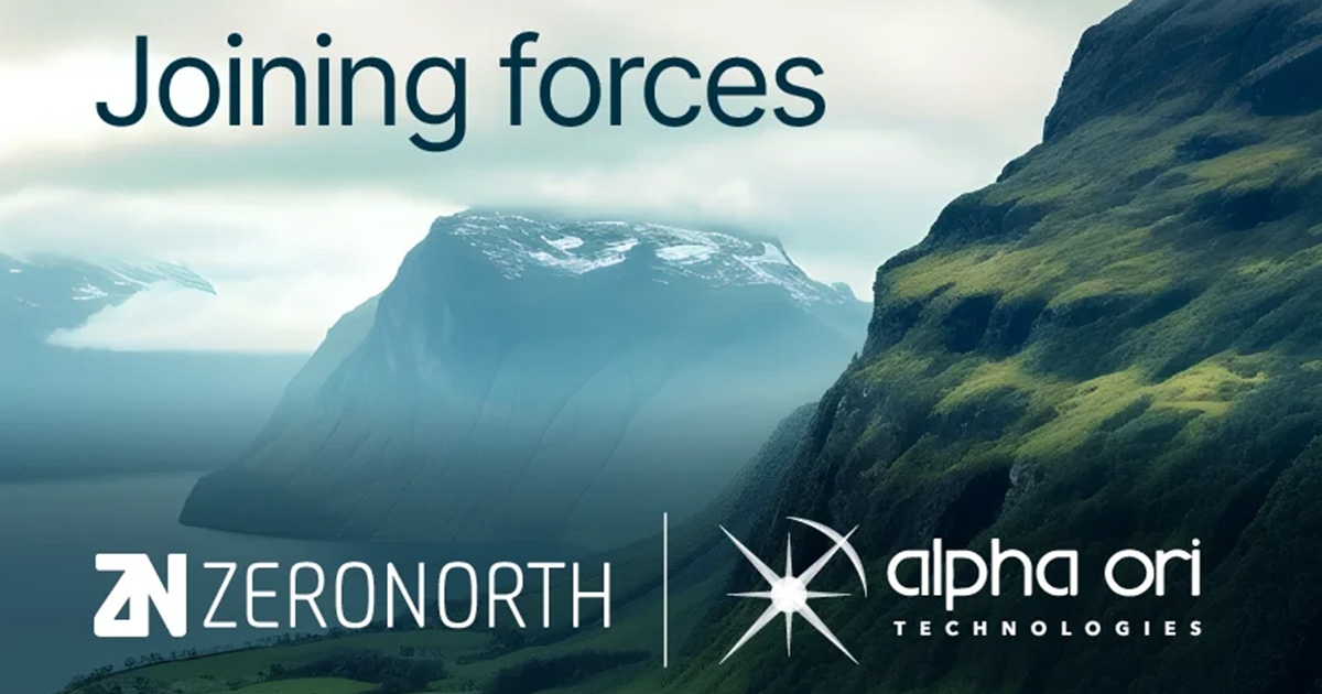 Alpha Ori Technologies and ZeroNorth Announce Plan to Merge, Boosting Fuel and Efficiency Optimization Options