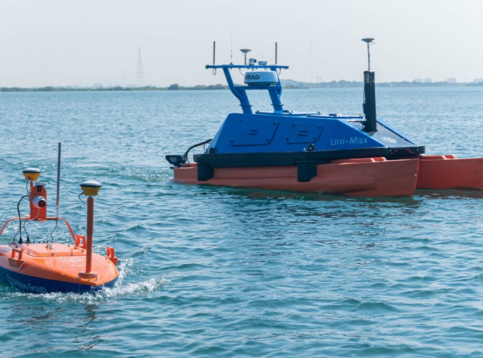 Unique Group Launches Two New USVs for Surveying Operations