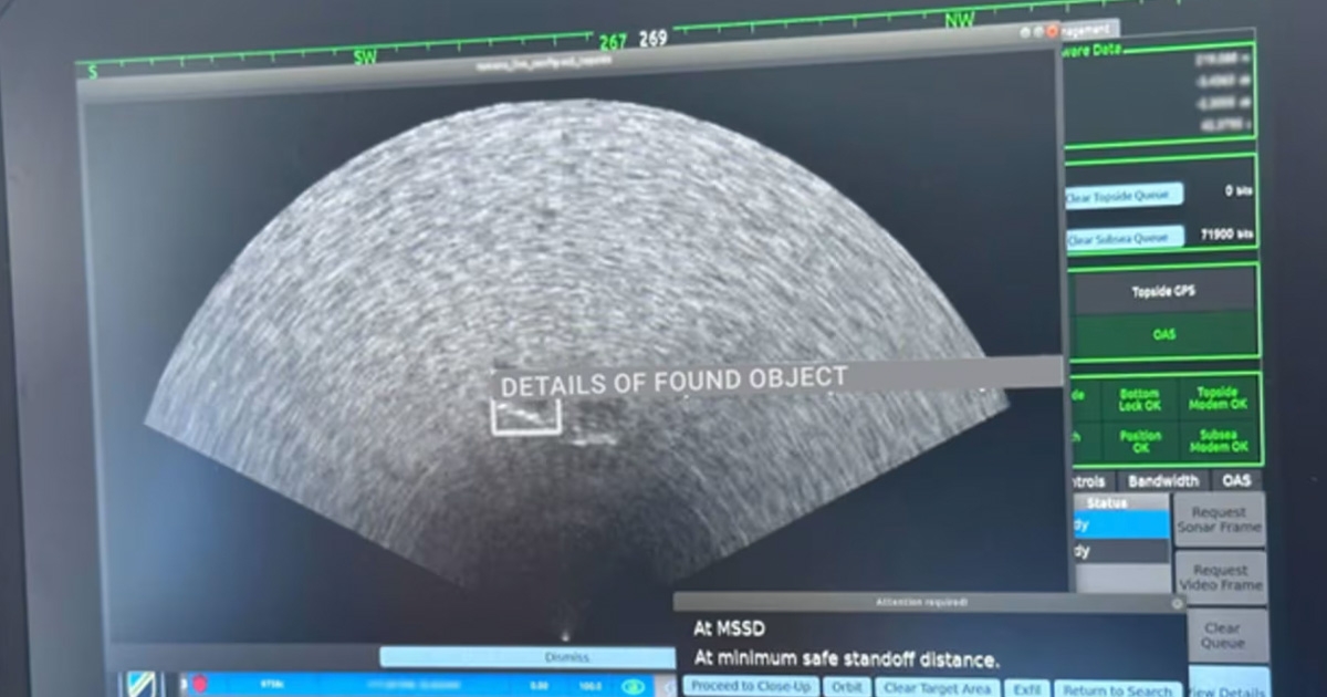 Greensea IQ Demonstrates Autonomous Explosive Ordnance Disposal Mission