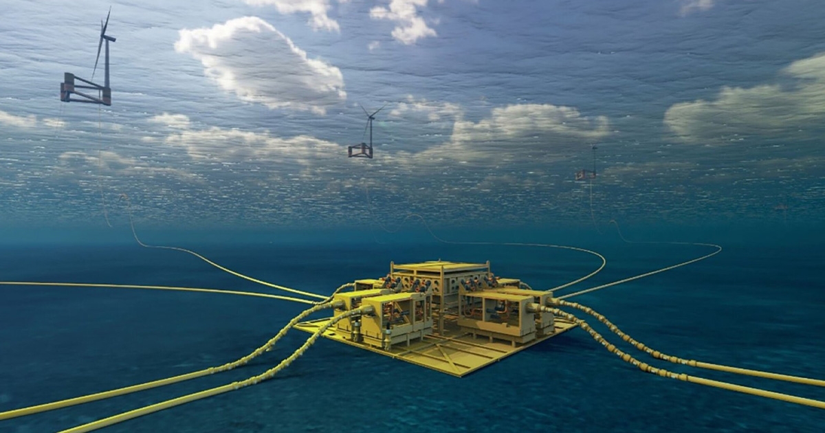 Aker Solutions to Pilot Floating-Wind Power Hub