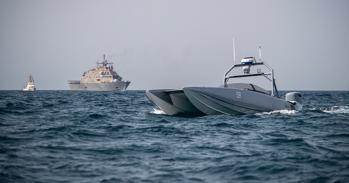 Task Force 59 Launches New Unmanned Task Group 59.1