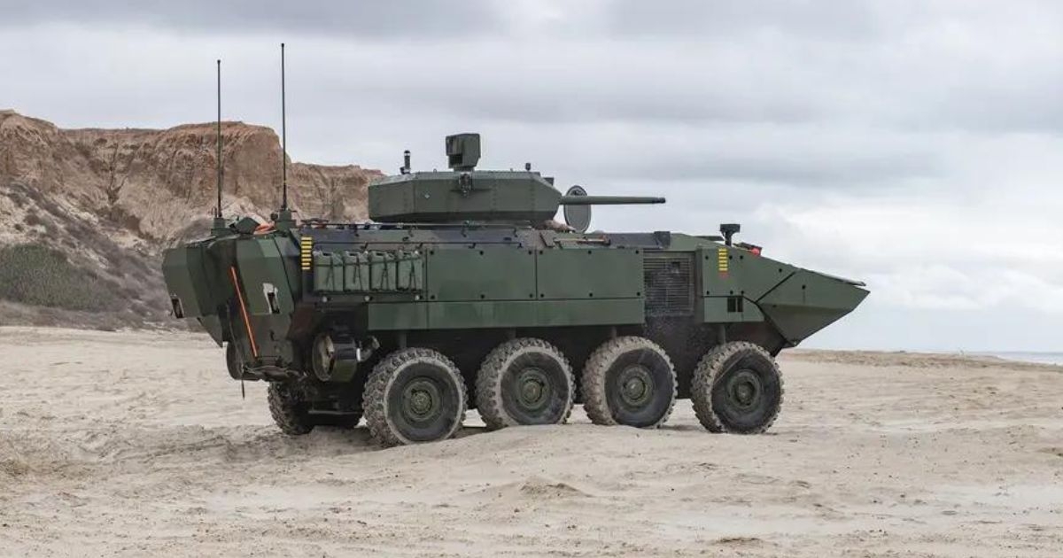 BAE Systems Delivers Firepower to US Marine Corps with New Amphibious Combat Vehicle Test Variant