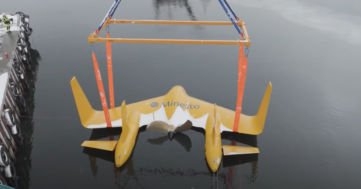 First Electricity to Grid with Minesto’s Tidal Powerplant Dragon 12