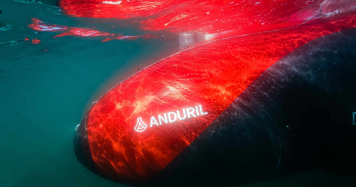 Anduril Awarded Contract to Innovate New Capabilities for Undersea Warfare
