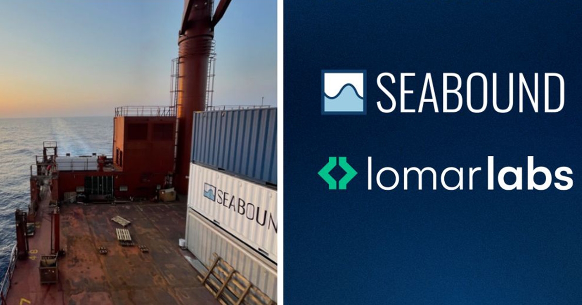 lomarlabs Successfully Completes Sea Trials of Seabound’s Carbon Capture System