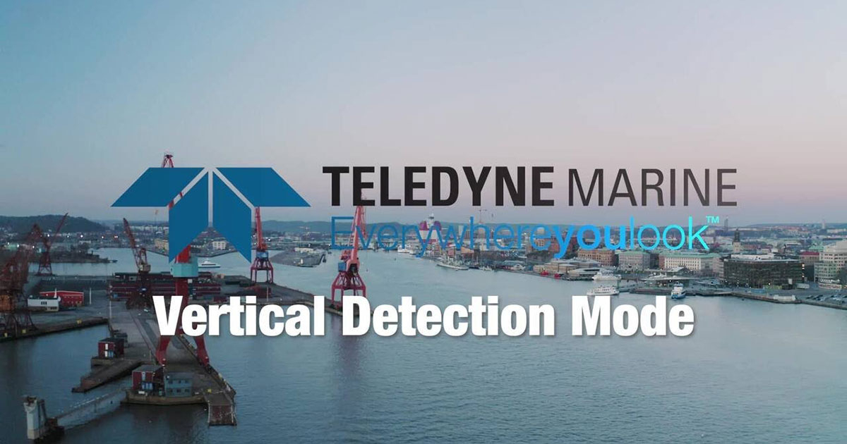 Teledyne Marine Unveils Revolutionary Vertical Detection Mode for SeaBat T-Series Sonars 