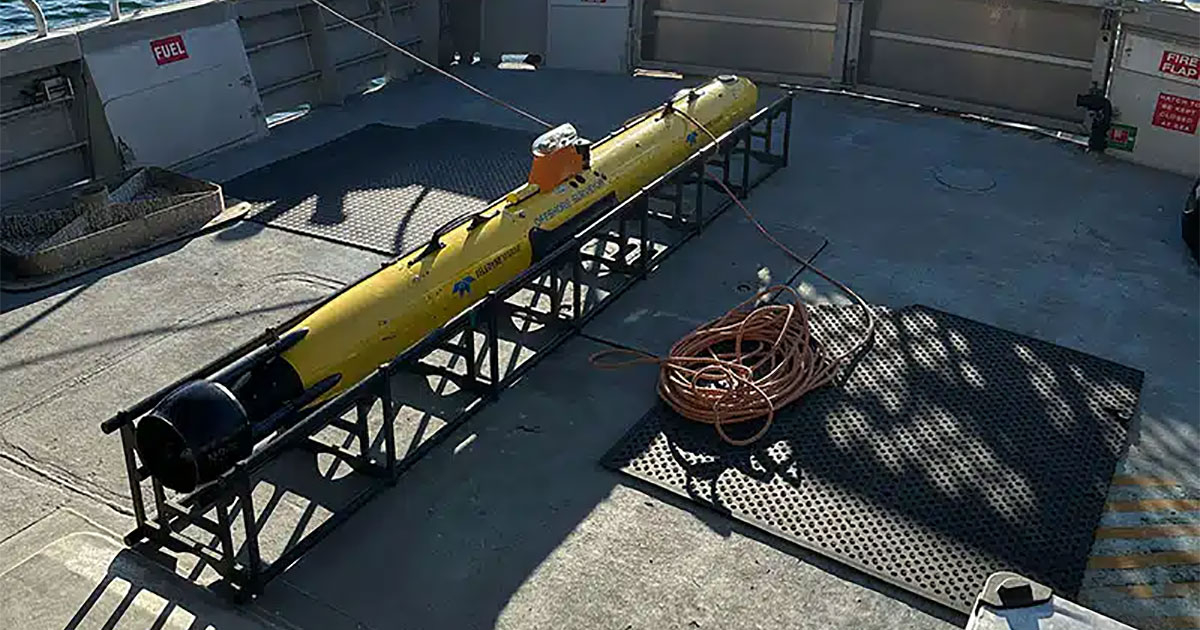UTEC Trials AUV Upgrades Offshore Australia