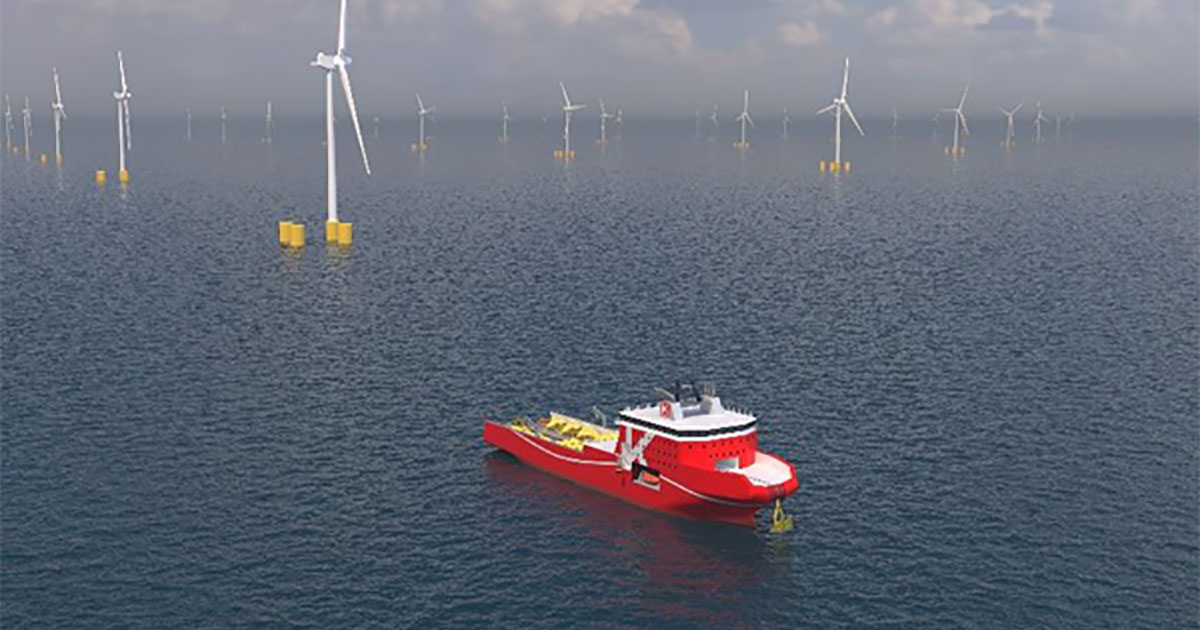 ClassNK Awards AiP for Multi-Functional Floating Offshore Windfarm Support Vessel