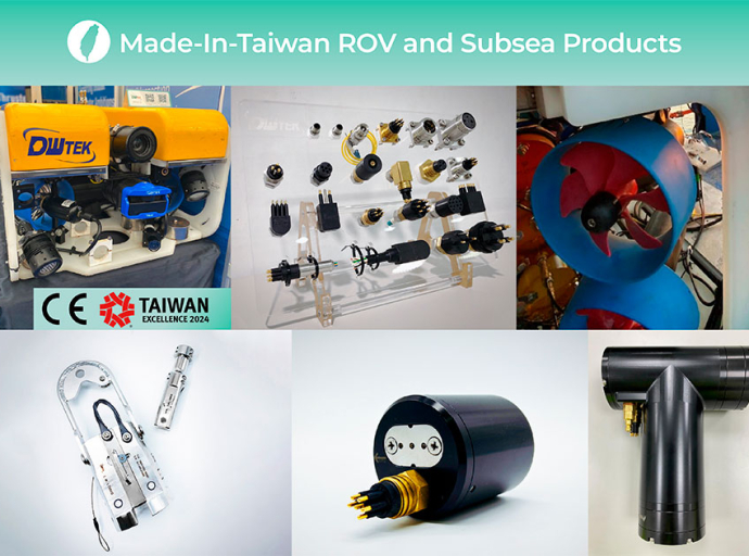  DWTEK Made-in-Taiwan ROV and Subsea Products Showcased at Oi 2024