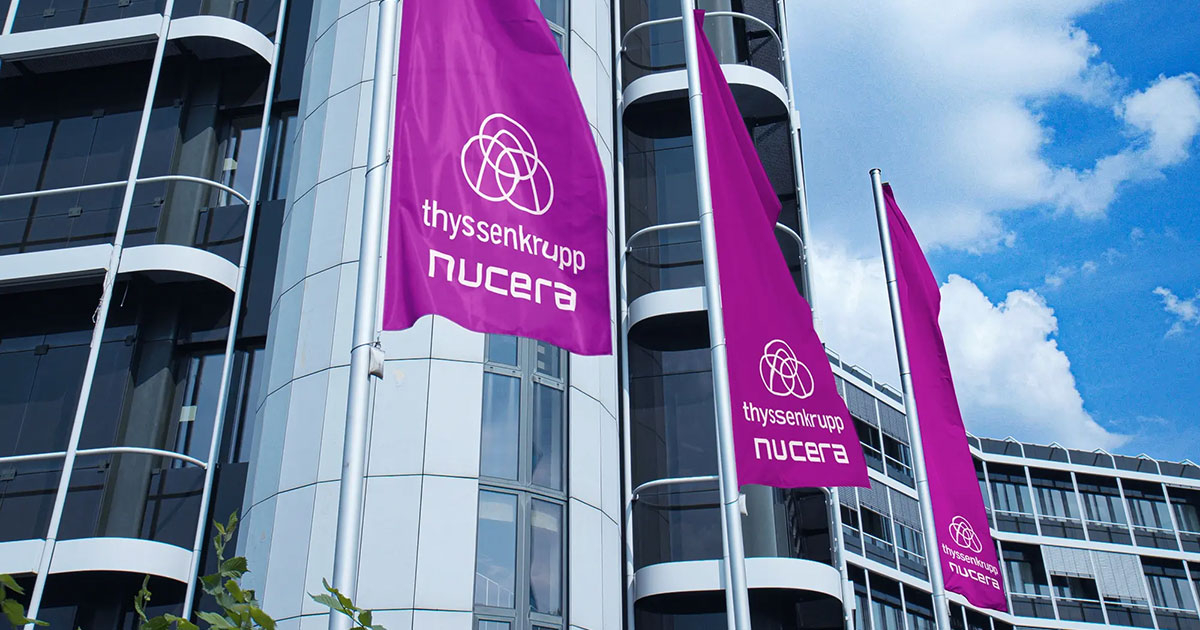 thyssenkrupp nucera Selected for $50 Million Grant from US Department of Energy