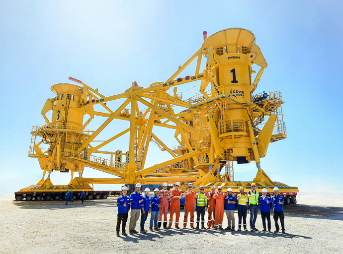Seatools Deploys Pre-Piling Template Equipment at Hai Long Offshore Wind Farm
