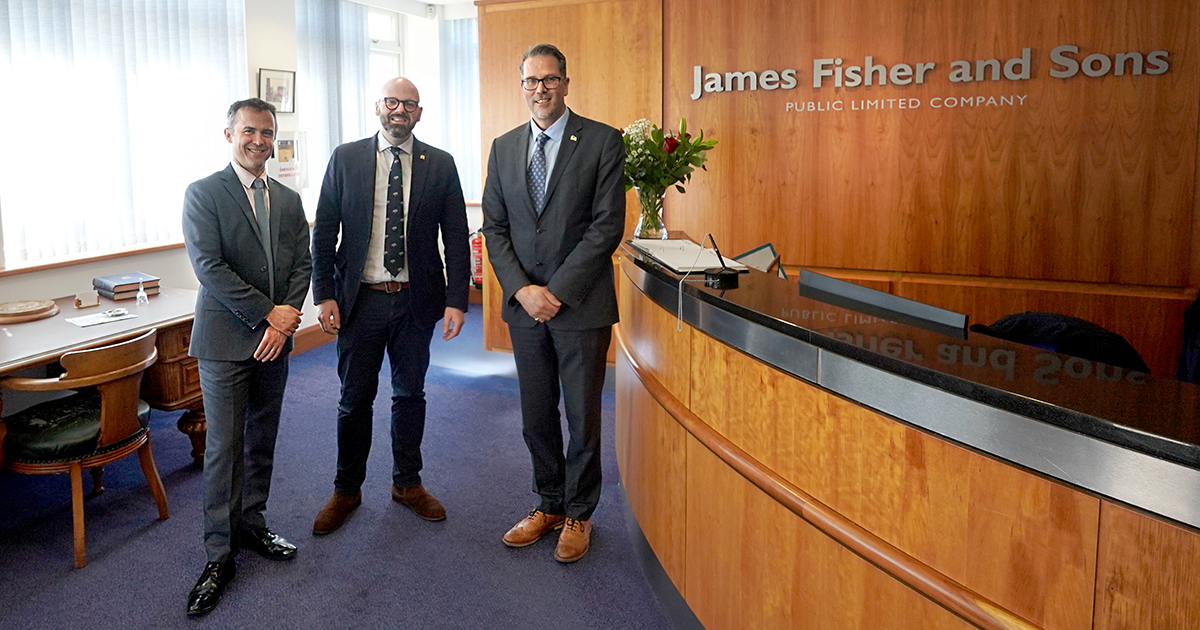 James Fisher & Sons Strengthens Defense Presence in the UK, Supporting Submarine Manufacture 