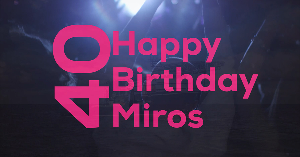 Miros Turns 40 - and Keeps on Pioneering