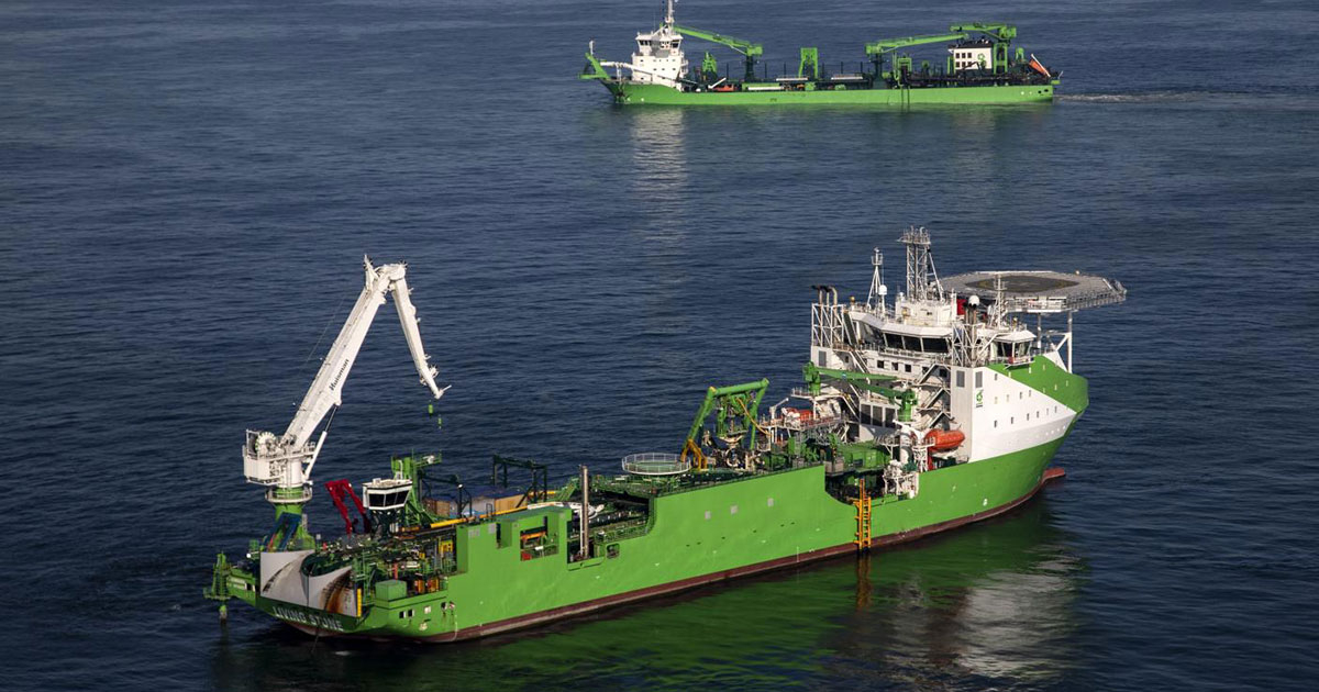 DEME Inks Major Subsea Cables Contracts for Princess Elisabeth Island